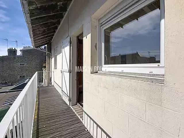 Saint Malo 35400 Achat / Vente appartement 2 pièces t2 au dernier étage cave