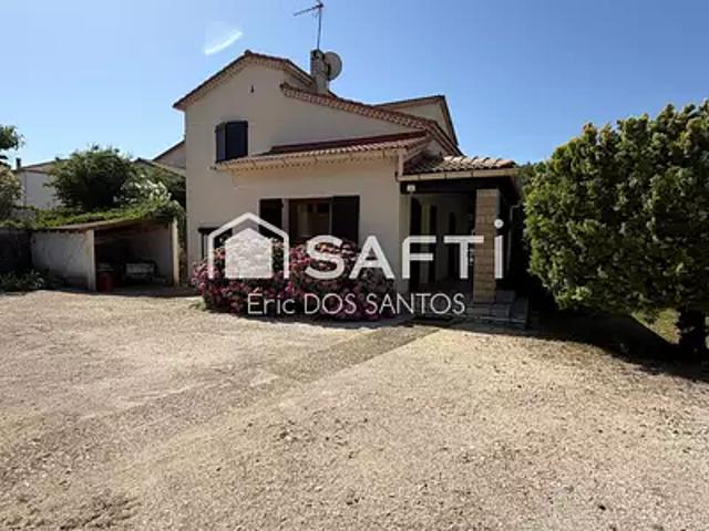 Saint Martin de Valgalgues 30520 Achat / Vente maison 6 pièces t6 parking