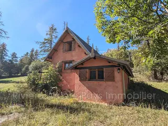 Saint Martin d'Entraunes 06470 Achat / Vente maison 3 pièces t3 parking
