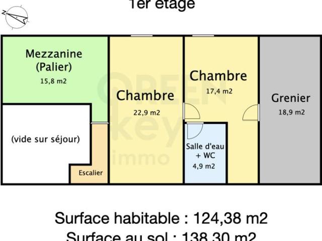 SAINT MARTIN DES CHAMPS 89170 Maison 5 pièces 124,38 m2
