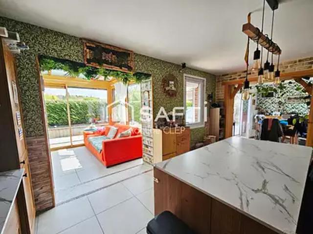 Saint Martin d'Hardinghem 62560 Achat / Vente maison 8 pièces t8 parking