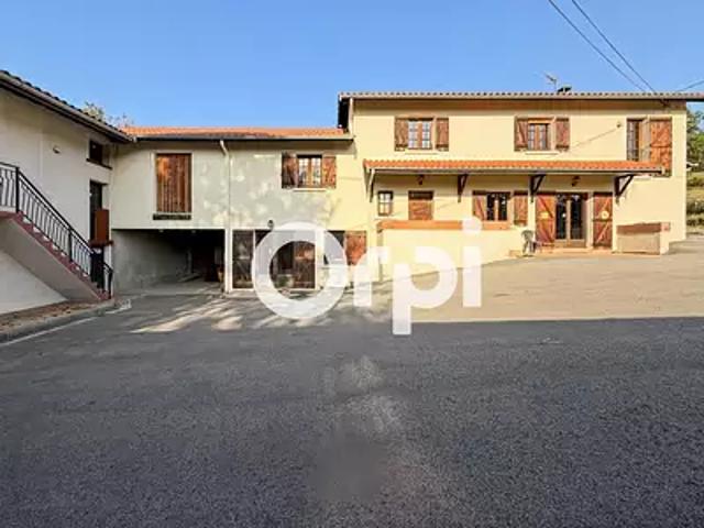 Saint Martin en Haut 69850 Achat / Vente maison 8 pièces t8 jardin cave