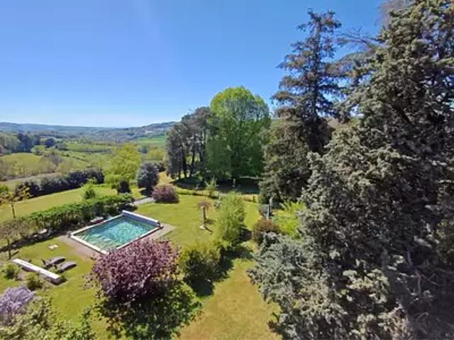 Saint Martin en Haut 69850 Achat / Vente maison 8 pièces t8 piscine terrasse