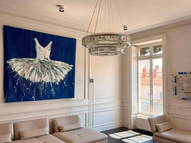 Saint Martin – Exceptional Bourgeois Apartment with Views of the Fourvière Hills – Lyon 2, Lyon Amsterdam Apartments for Rent