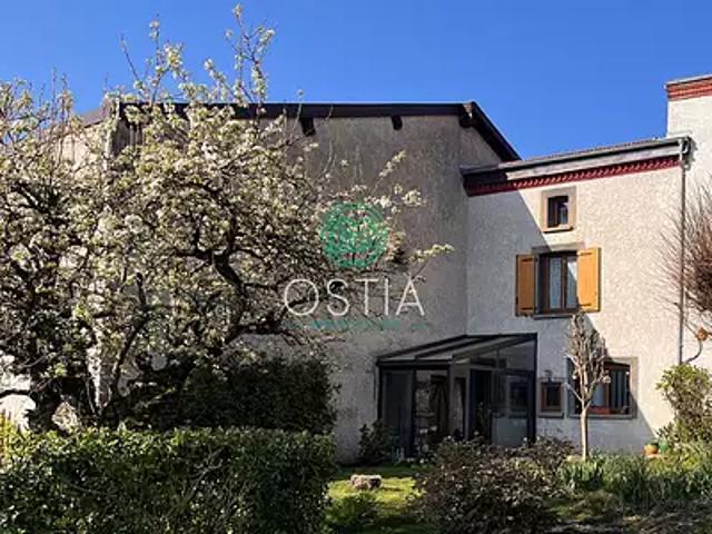 Saint Martin la Plaine 42800 Achat / Vente maison 5 pièces t5 terrasse cave