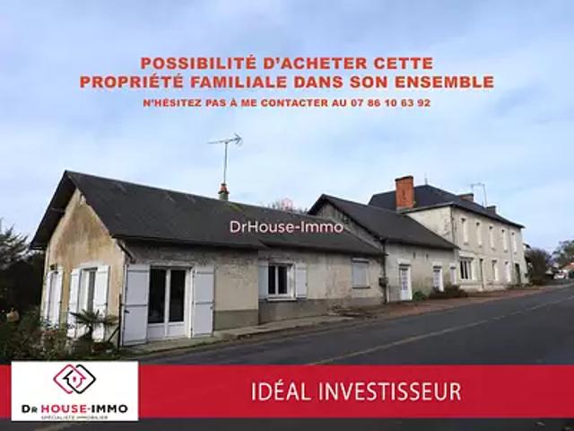 Saint Martin l'Ars 86350 Achat / Vente maison 10 pièces t10 terrasse parking