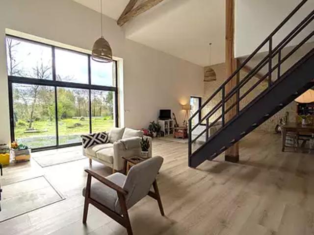 Saint Martin l'Ars 86350 Achat / Vente maison 5 pièces t5 au dernier étage