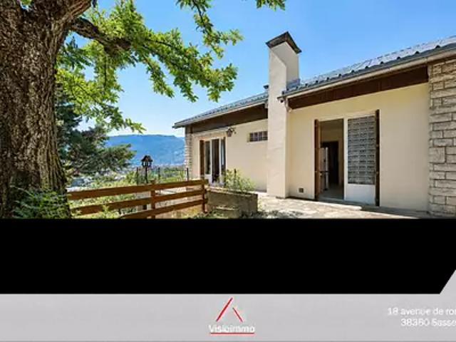 Saint Martin le Vinoux 38950 Achat / Vente maison 6 pièces t6 terrasse