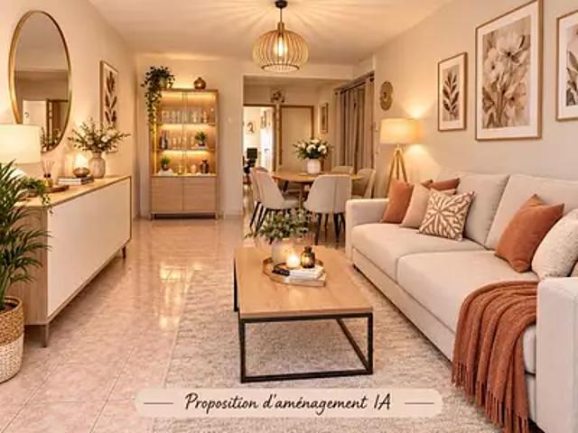 Saint Mard 77230 Achat / Vente appartement 3 pièces t3 au dernier étage balcon