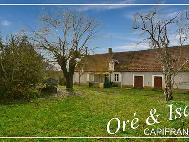 Saint Maur 18270 Achat / Vente maison 3 pièces t3 jardin
