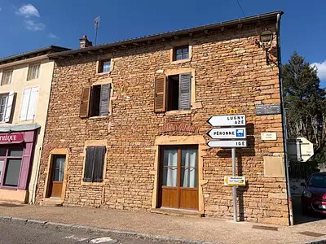 Saint Maurice de Satonnay 71260 Achat / Vente maison 6 pièces t6 cave parking