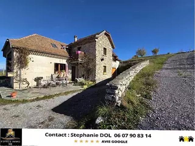 Saint Maurice en Trièves 38930 Achat / Vente maison 5 pièces t5