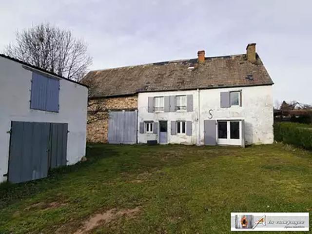 Saint Maurice près Pionsat 63330 Achat / Vente maison 4 pièces t4 parking