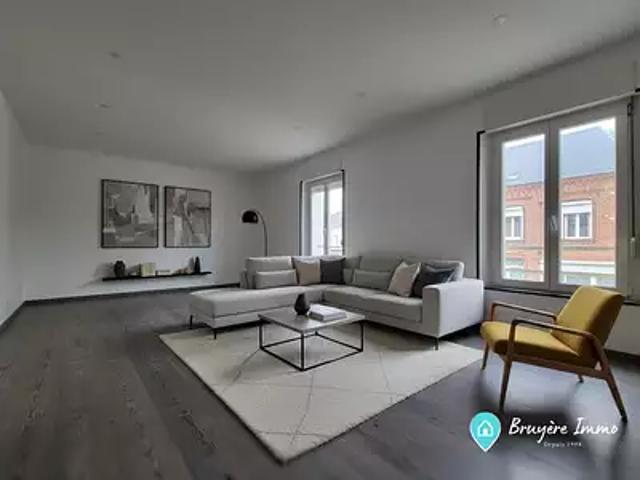 Saint Michel 02830 Achat / Vente appartement 6 pièces t6 terrasse