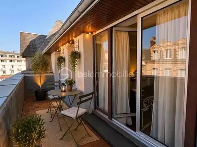 Saint Michel des Andaines 61600 Achat / Vente appartement 2 pièces t2 au dernier étage
