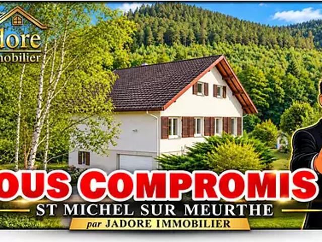 Saint Michel sur Meurthe 88470 Achat / Vente maison 8 pièces t8 jardin terrasse