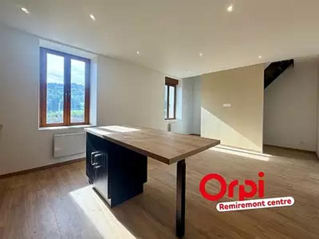 Saint Nabord 88200 Achat / Vente appartement 3 pièces t3 jardin cave
