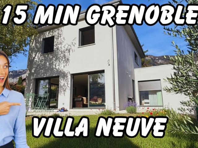 Saint Nazaire les Eymes – Villa moderne au pied de la Chartreuse, livraison 2025