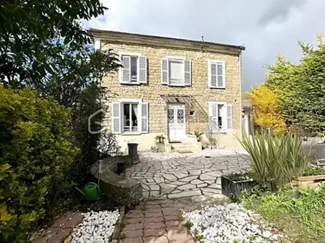 Saint Ouen l'Aumône 95310 Achat / Vente maison 7 pièces t7 terrasse cave