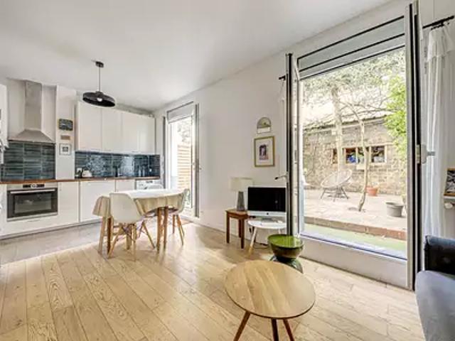Saint Ouen sur Seine 93400 Achat / Vente appartement 3 pièces t3 terrasse cave