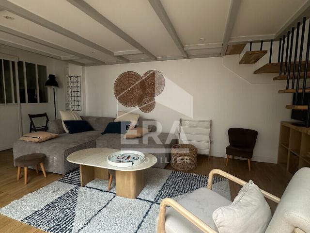 SAINT OUEN SUR SEINE CENTRE VILLE T2 BIS 65,1 m² CALME SUR COUR