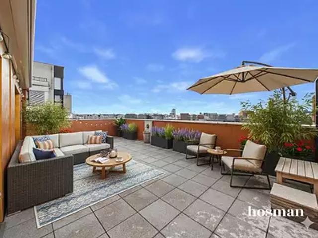 Saint Ouen sur Seine 93400 Achat / Vente appartement 4 pièces t4 au dernier étage terrasse