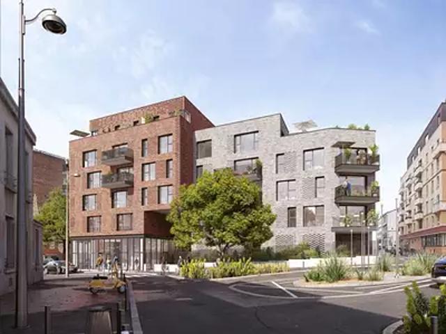 Saint Ouen sur Seine 93400 Programme neuf appartement neuf à vendre t1 TVA 5,5%