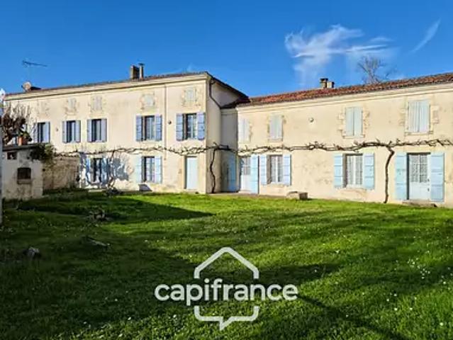Saint Pardoult 17400 Achat / Vente maison 6 pièces t6 jardin cave