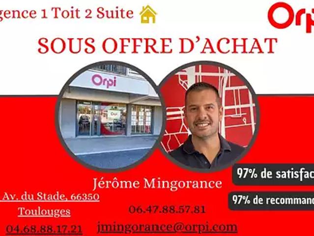 Saint Paul de Fenouillet 66220 Achat / Vente maison 3 pièces t3 jardin terrasse