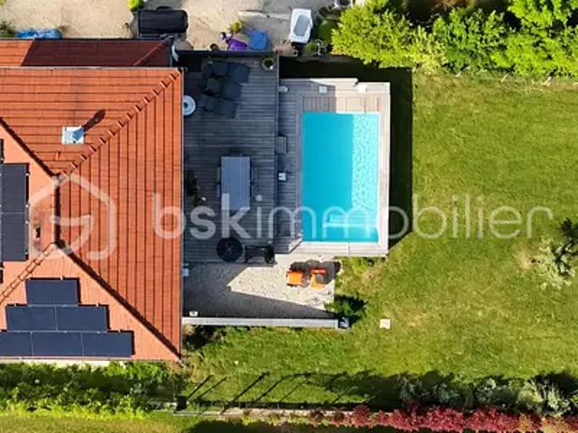 Saint Paul de Varces 38760 Achat / Vente maison 5 pièces t5 piscine terrasse