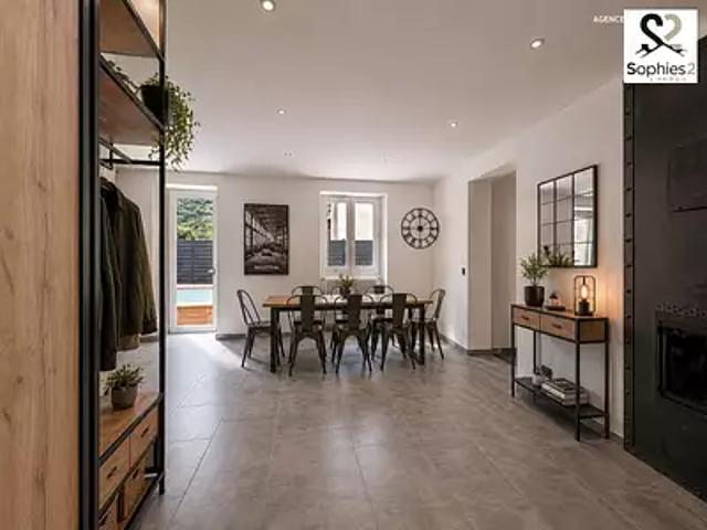 Saint Paul de Varces 38760 Achat / Vente maison 5 pièces t5 piscine terrasse