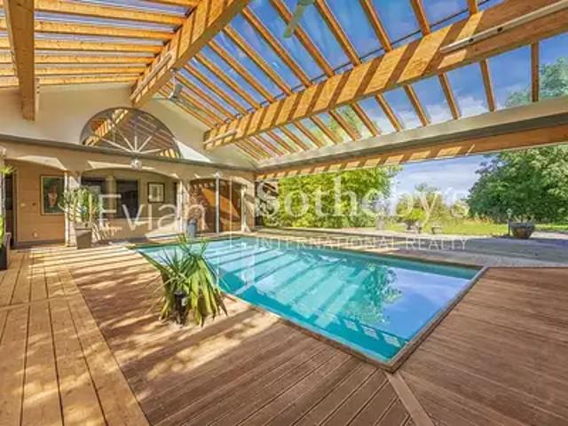 Saint Paul en Chablais 74500 Achat / Vente maison 6 pièces t6 piscine