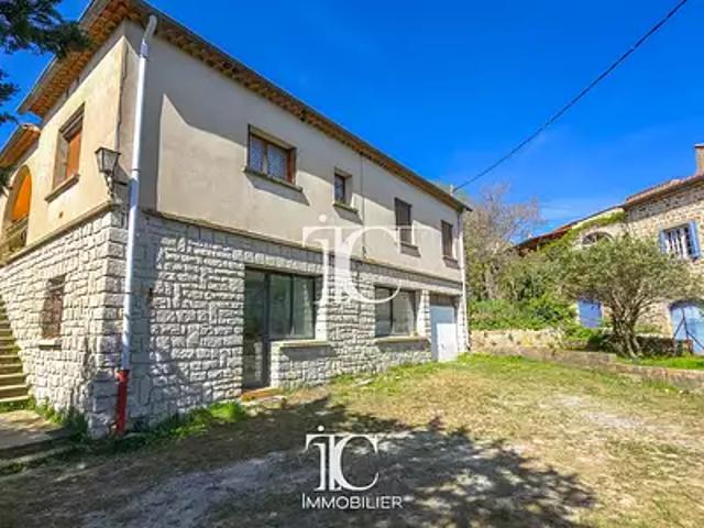 Saint Paul le Jeune 07460 Achat / Vente maison 9 pièces t9 au dernier étage