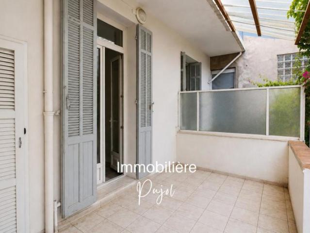 Saint Pierre 13005 Type 2 avec terrasse et jardin