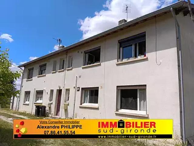 Saint Pierre d'Aurillac 33490 Achat / Vente appartement 3 pièces t3