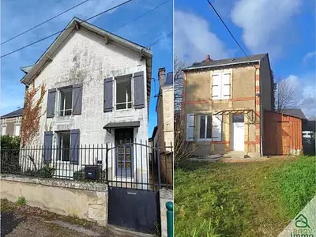 Saint Pierre d'Exideuil 86400 Achat / Vente maison 7 pièces t7 jardin cave