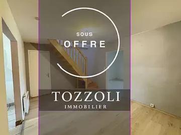 Saint Pierre de Chandieu 69780 Achat / Vente appartement 3 pièces t3 au dernier étage