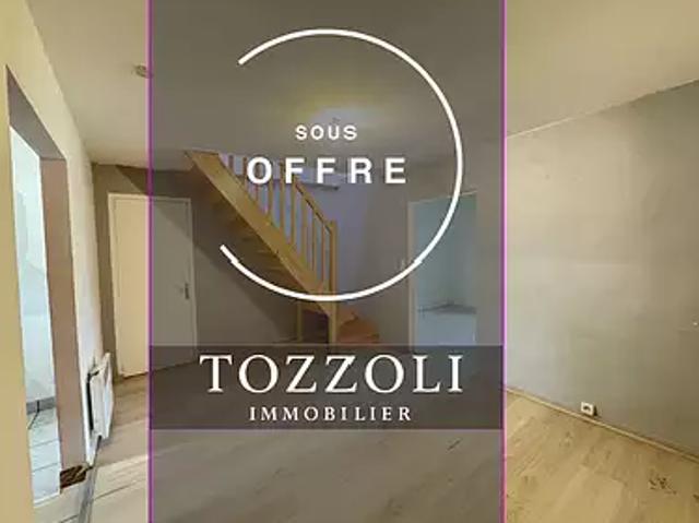 Saint Pierre de Chandieu 69780 Achat / Vente appartement 3 pièces t3 au dernier étage
