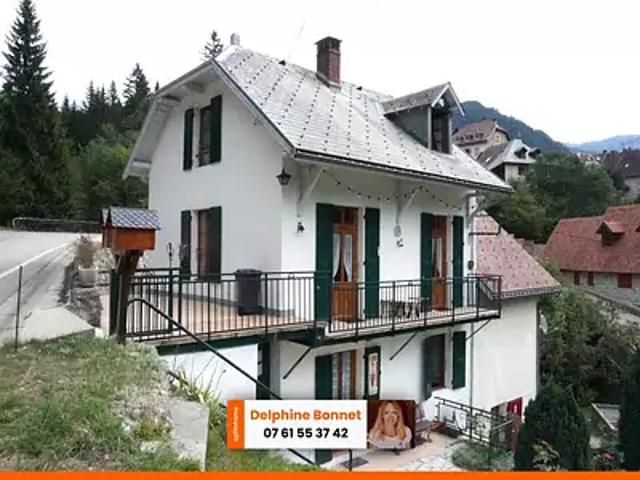 Saint Pierre de Chartreuse 38380 Achat / Vente maison 4 pièces t4 jardin terrasse