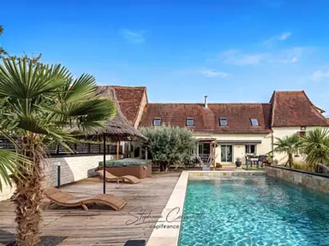 Saint Pierre de Chignac 24330 Achat / Vente maison 7 pièces t7 piscine jardin