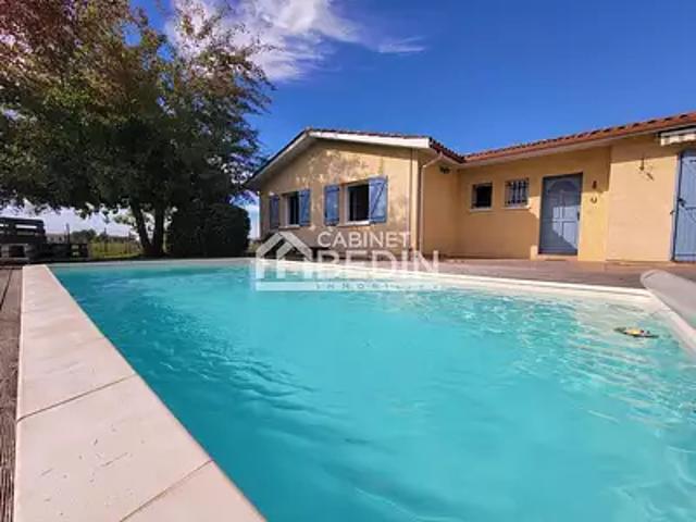 Saint Pierre de Mons 33210 Achat / Vente maison 8 pièces t8 piscine terrasse