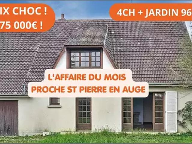 Saint Pierre en Auge 14170 Achat / Vente maison 5 pièces t5 parking