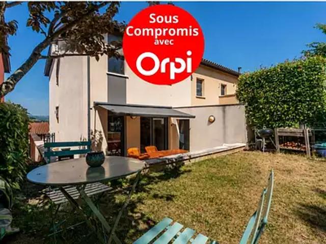 Saint Pierre la Palud 69210 Achat / Vente maison 4 pièces t4 jardin terrasse