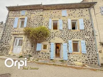 Saint Pons 07580 Achat / Vente maison 4 pièces t4 terrasse cave