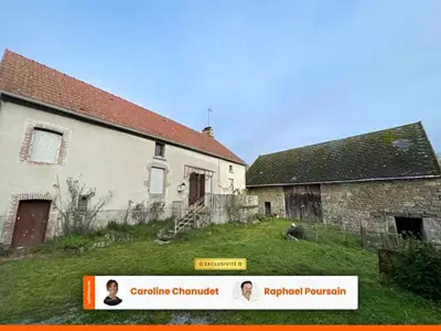Saint Priest la Feuille 23300 Achat / Vente maison 4 pièces t4 jardin