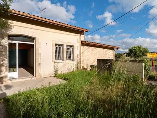 Saint Quentin de Baron 33750 Achat / Vente maison 3 pièces t3 au dernier étage