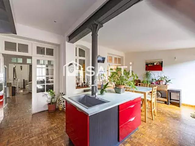 Saint Quentin 02100 Achat / Vente maison 8 pièces t8 terrasse