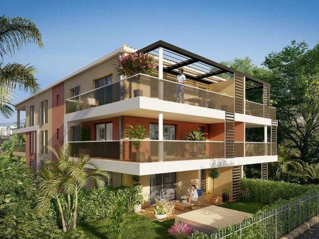 Saint Raphaël, Appartement 3 pièces jardin avec cave & parki. 76m² Saint Raphaël