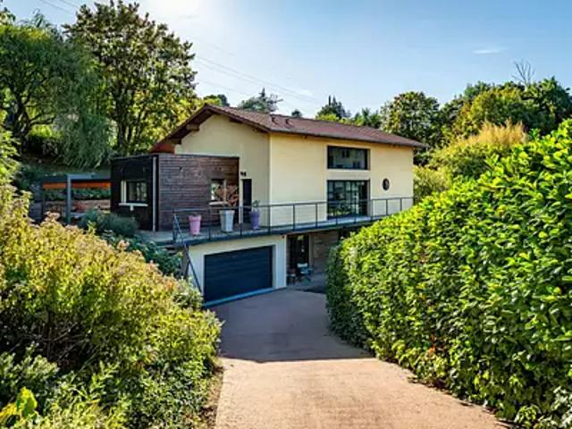 Saint Romain au Mont d'Or 69270 Achat / Vente maison 6 pièces t6 piscine jardin