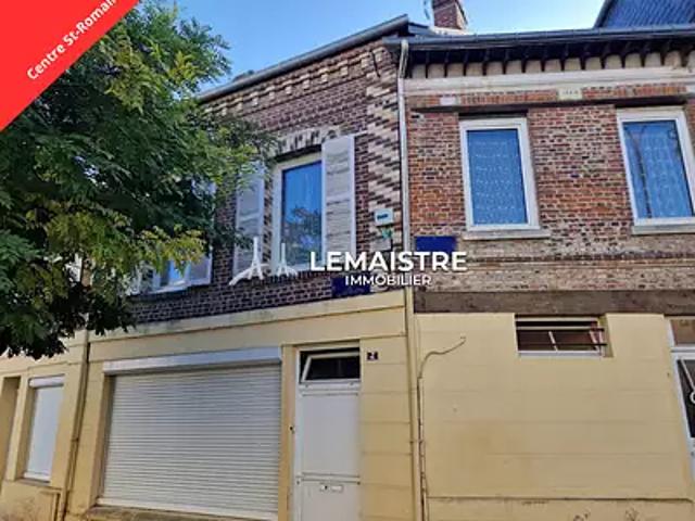 Saint Romain de Colbosc 76430 Achat / Vente maison 6 pièces t6 au dernier étage
